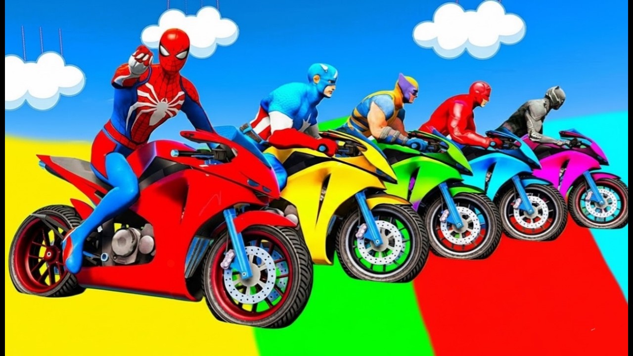 الرجل العنكبوت انقاذ باتمان Spider-Man Rescue batman vs iron man vs hulk funny Game GTA 5 superhero