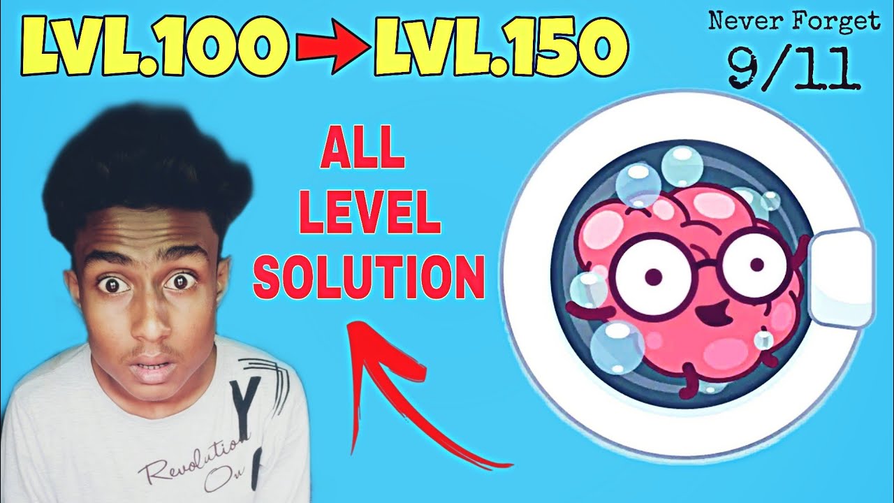 Brain Wash 100 To 150 Level Solution / Brain Wash Gameplay _ New Update
