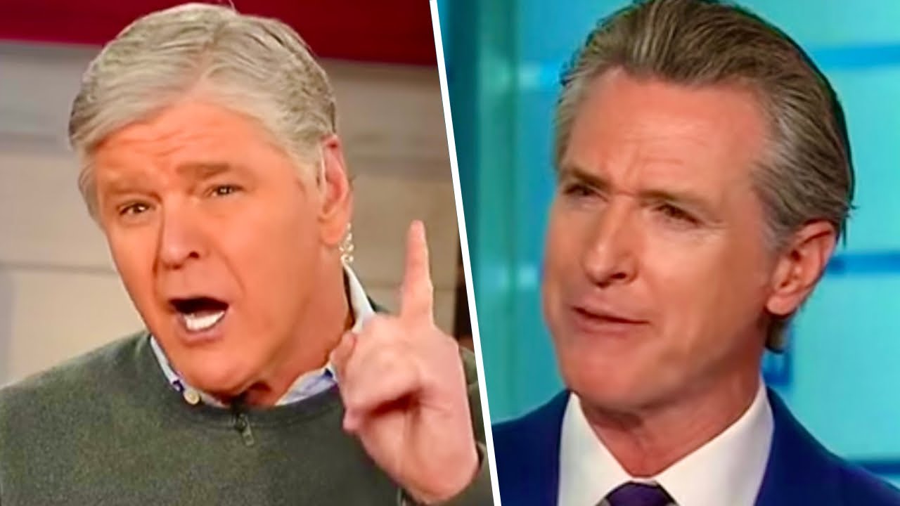Newsom TRIGGERS Hannity into Unhinged Meltdown!