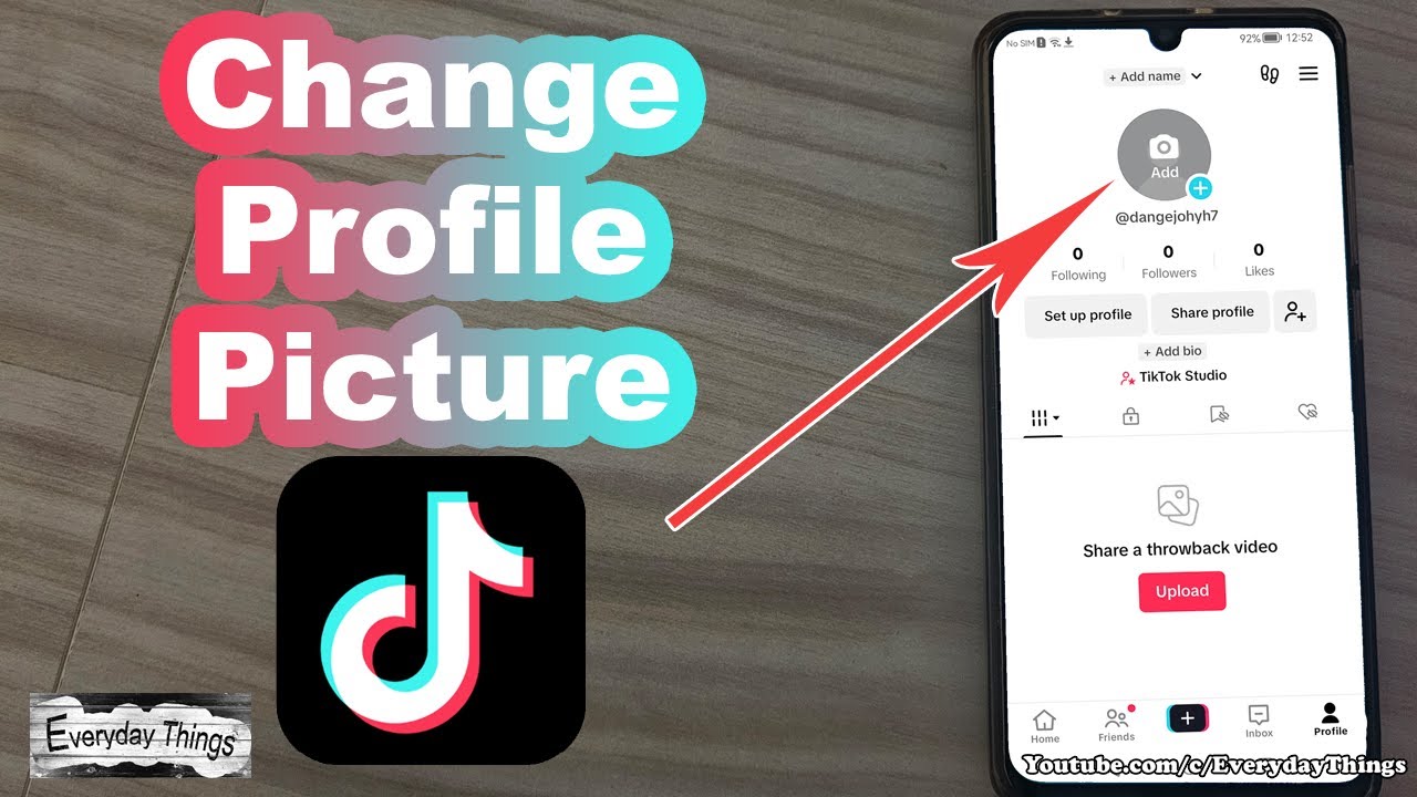 How to Change Your Profile Picture on TikTok