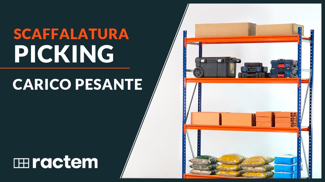 Scaffalatura metallica Picking per Carichi Pesanti