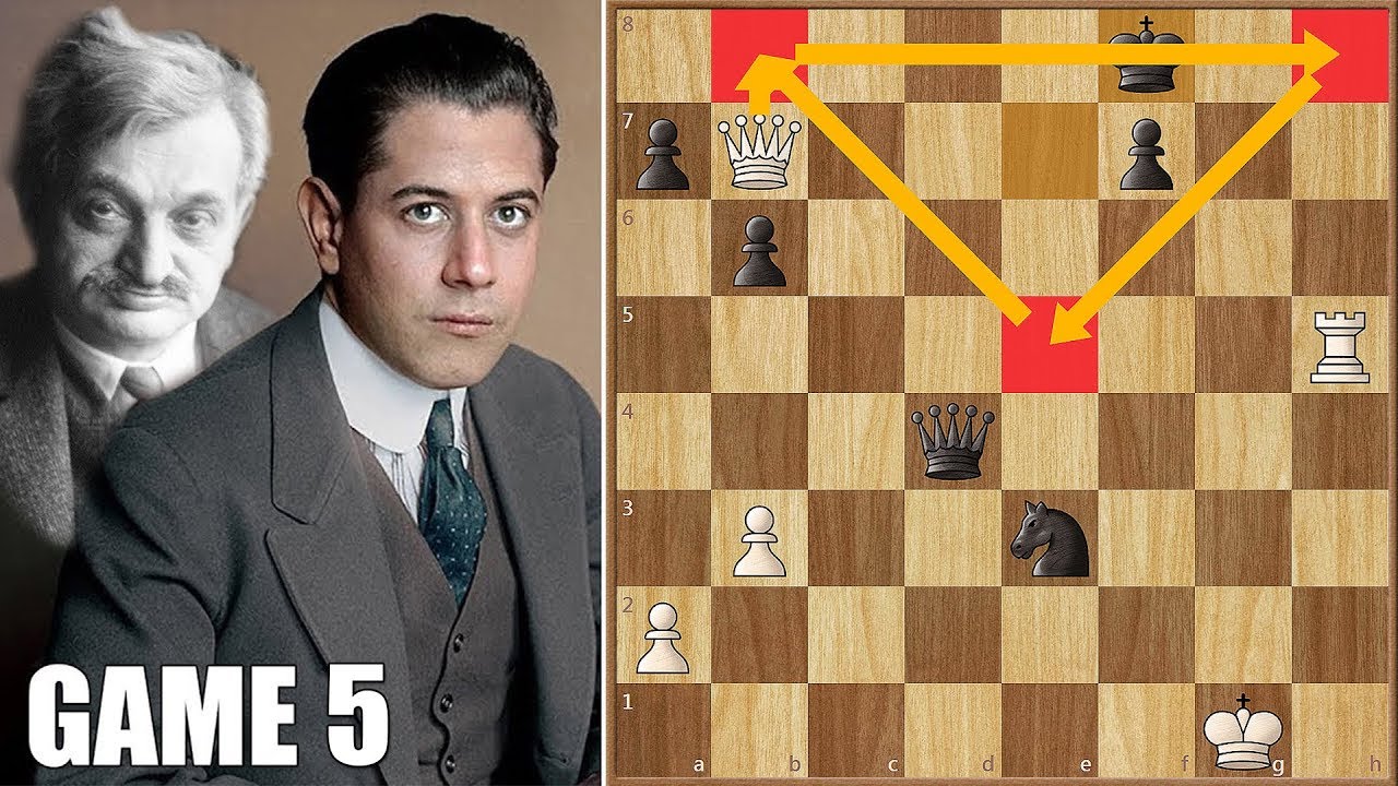 End of an Era? || Capablanca vs Lasker || WCC Game 5 (1921)