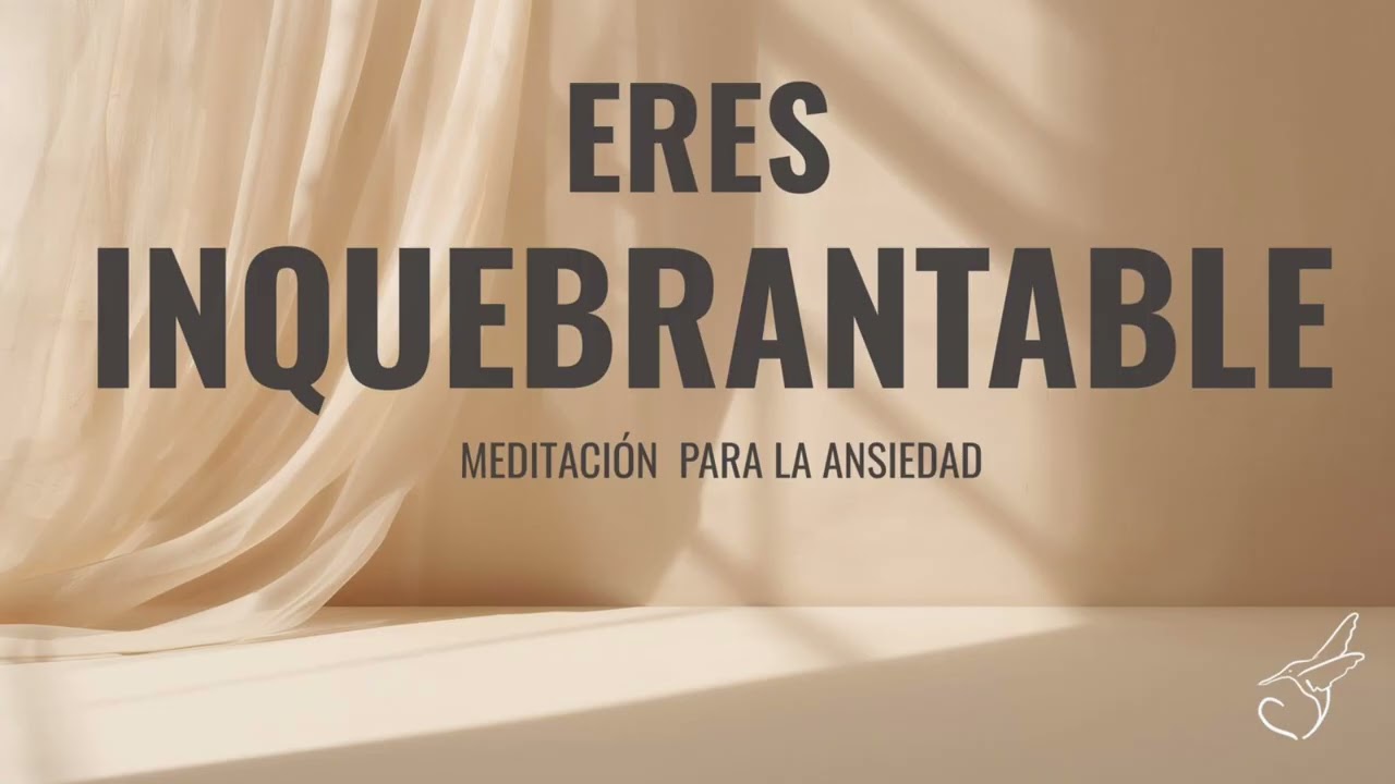 ANSIEDAD E INSOMNIO ✨Meditacion guiada para Calmar la Mente y Sanar el Corazon • ERES INQUEBRANTABLE
