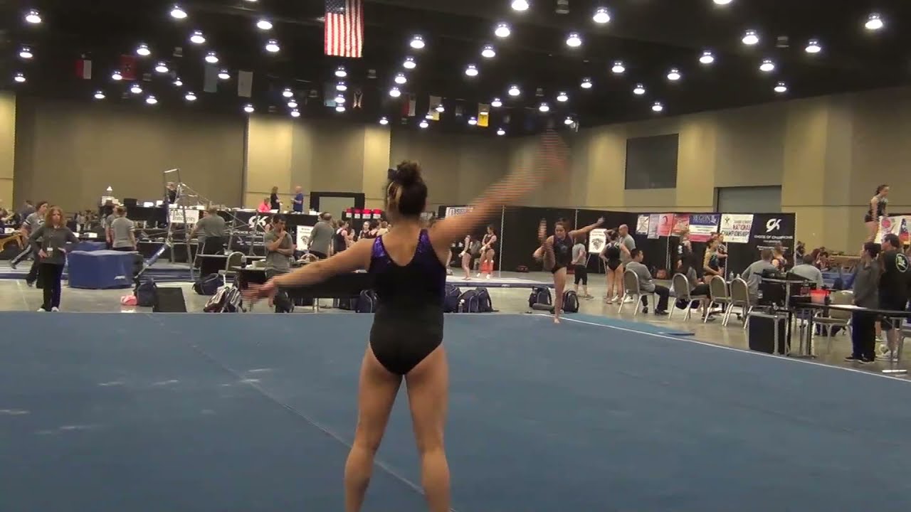 Lizzy LeDuc Shines on Floor in JO Training