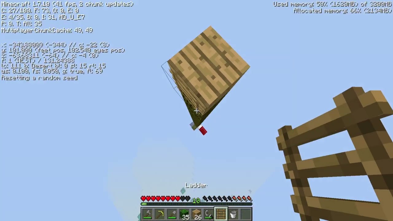 1.7 21:03 ee feat dungeon carrying overworld, a pretty much perfect nether, 6 minute tower split