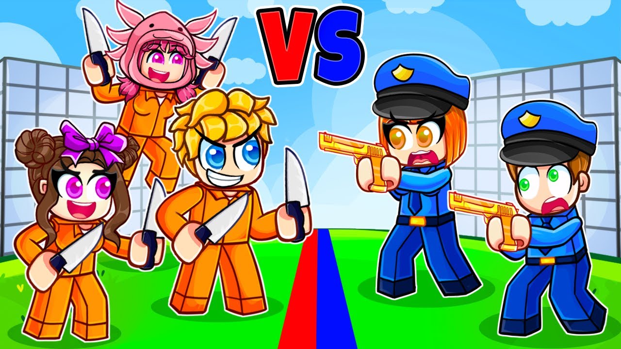 Kriminelle Vs Polizisten in Roblox Rivals...