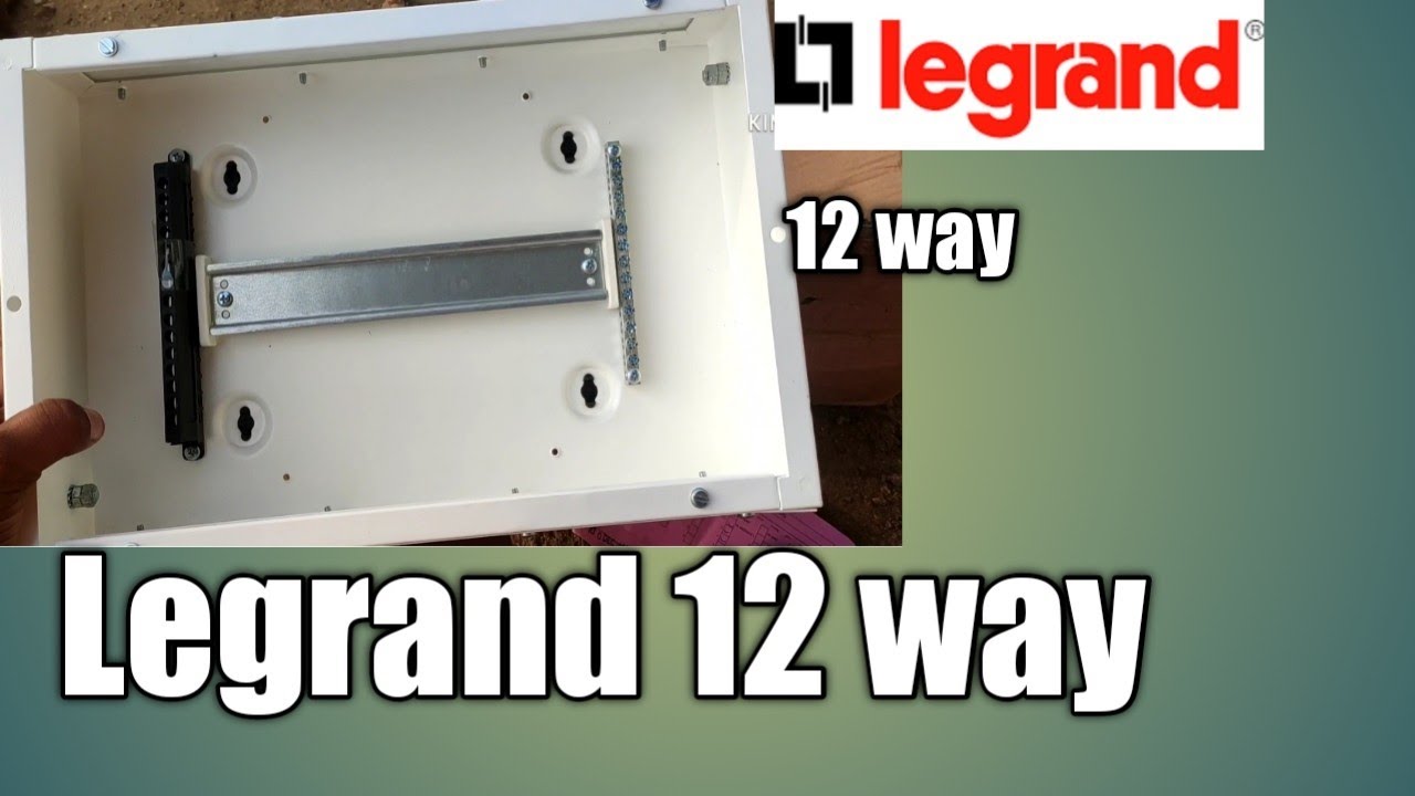 #legrand 12 way MCB box / E T think's#yt