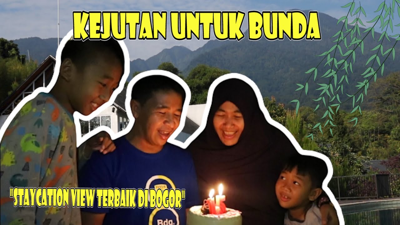 STAYCATION + NGASIH KEJUTAN UNTUK BUNDA DI HARI JADI PERNIKAHAN KAMI
