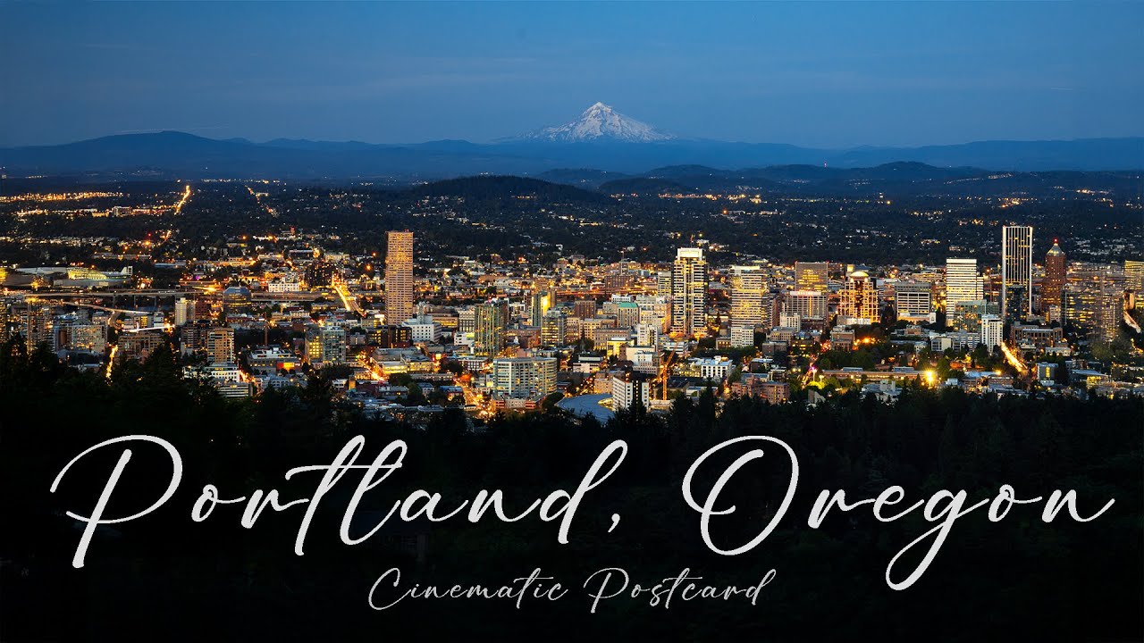 A Cinematic Postcard from Portland Oregon | 2025 | 4K UHD