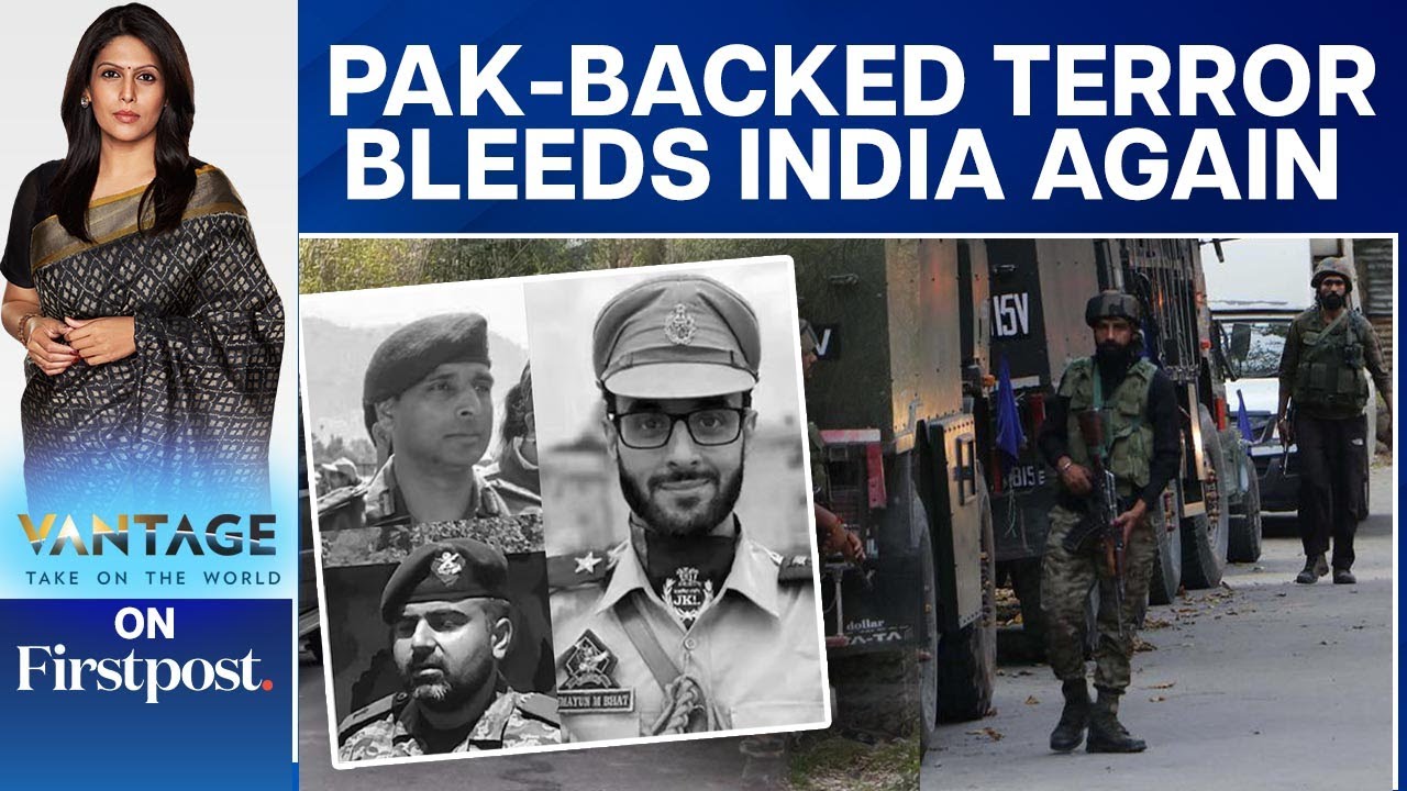 3 Indian Officers Killed in Kashmir Terror Attack | Vantage with Palki Sharma