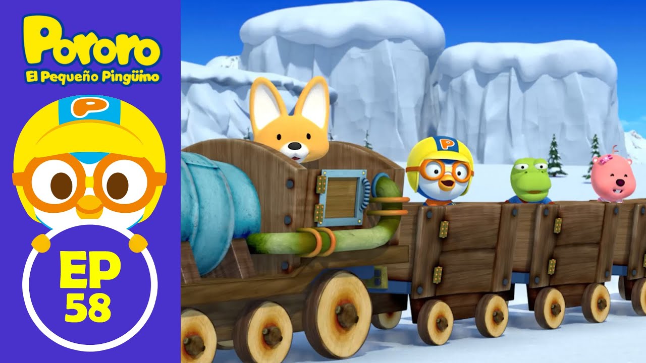 Pororo El Mejor Episodio | #58 Feliz viaje en tren | Pororo El Pequeño Pingüino