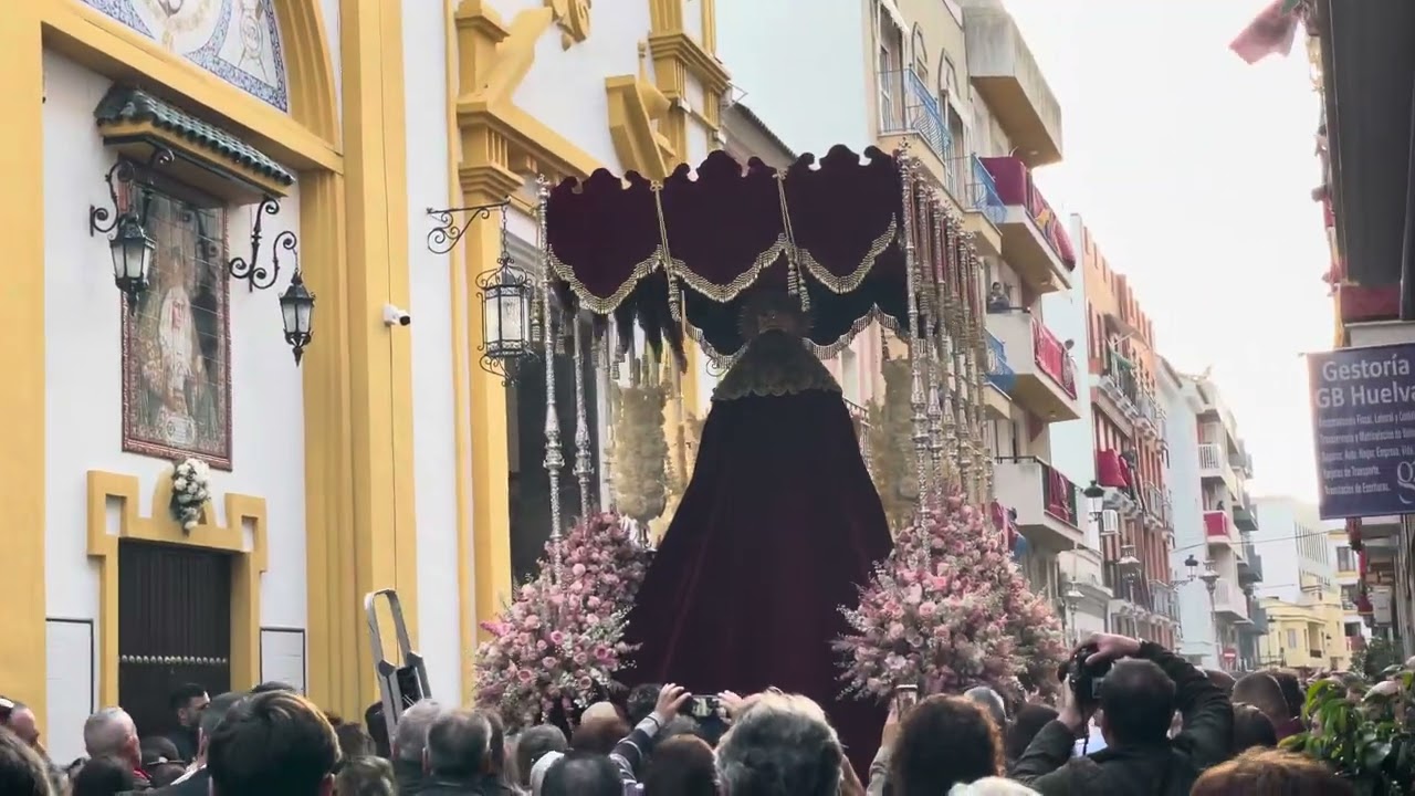 Huelva. Virgen de la Caridad llegando a la Esperanza 2025