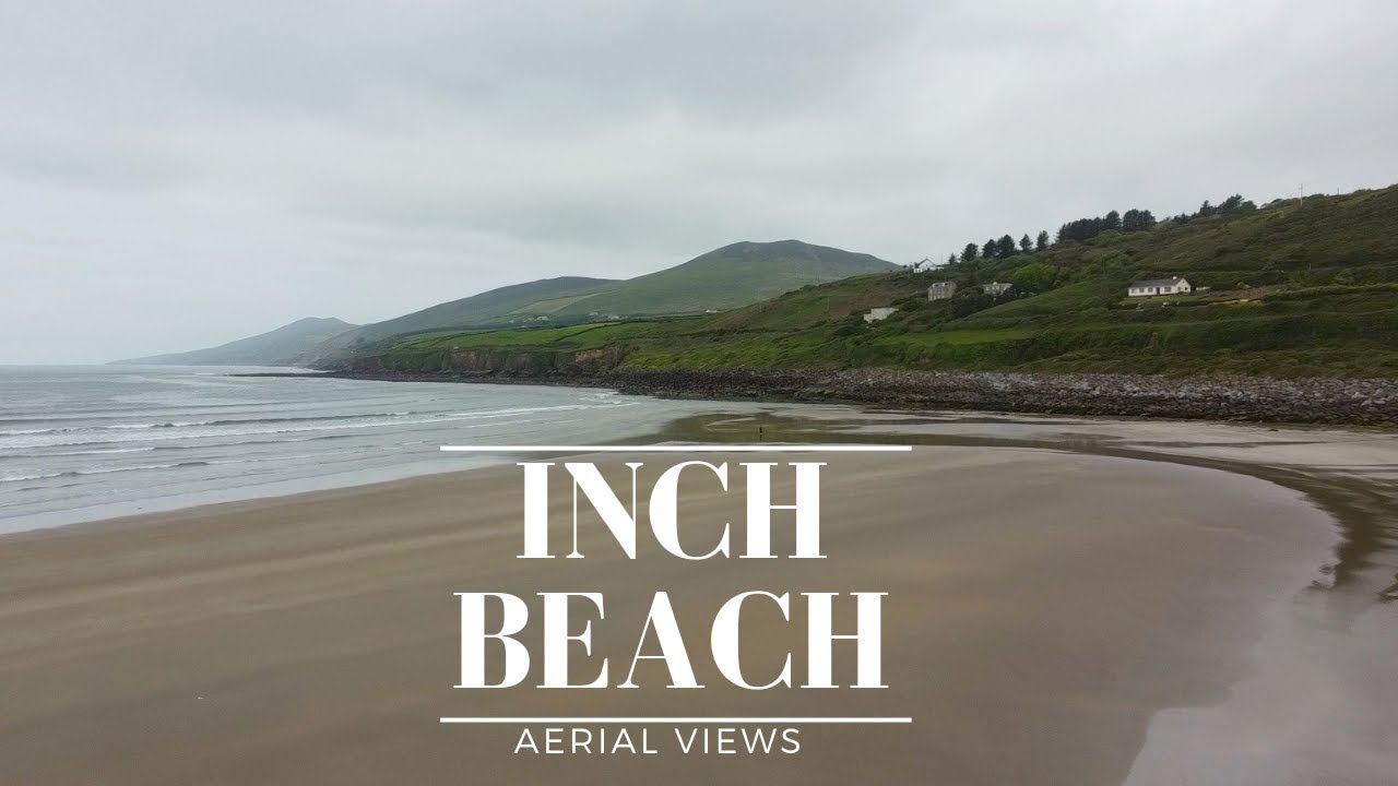 INCH BEACH, IRELAND - Aerial Relaxation Film