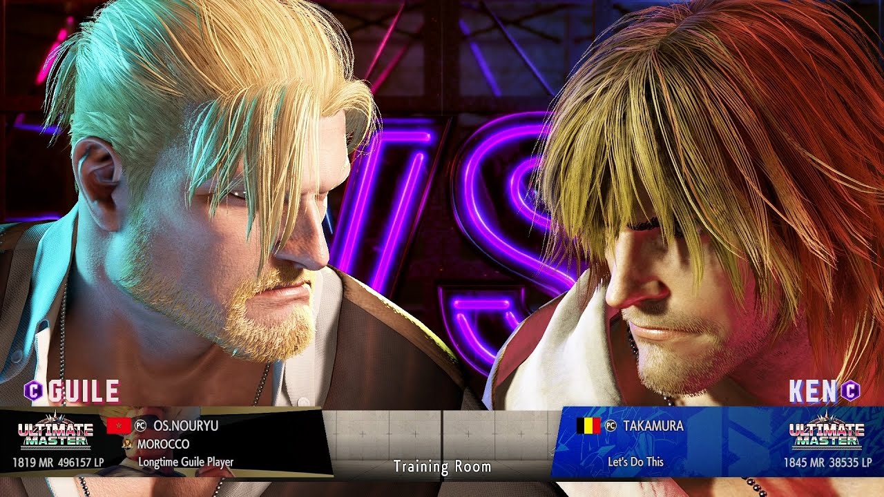 OS.NOURYU (Guile) vs TAKAMURA (Ken) Ranked Match SF6