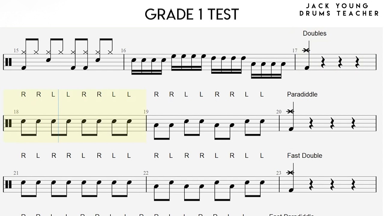 Grade 1 test