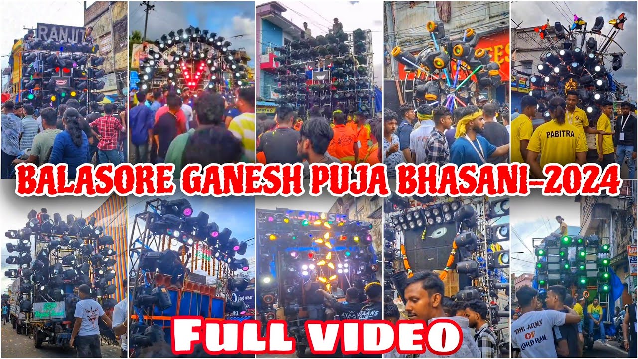 BALASORE GANESH PUJA BHASANI - 2024🔥😍| FULL VIDEO 😍| Meera,Ranjit,Bacardi, Mohini, etc.