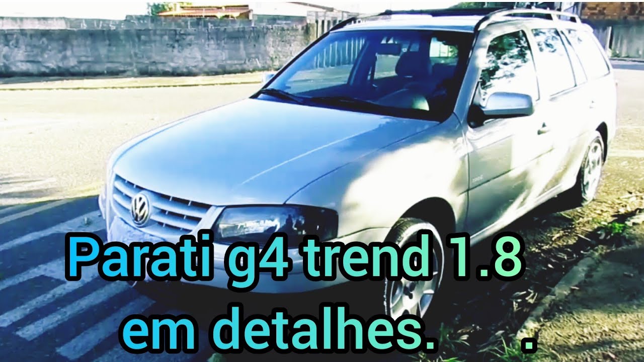 Parati g4 trend 1.8 AP 2009 em detalhes