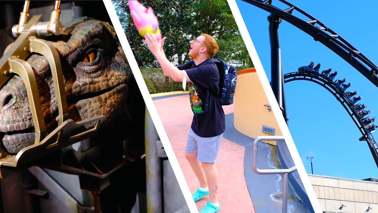 Riding Velocicoaster for the first time! | Universal's Islands of Adventure vlog