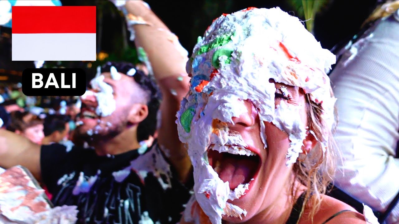Стив Аоки нас покормил.. 🎂 (Atlas Beach Club)