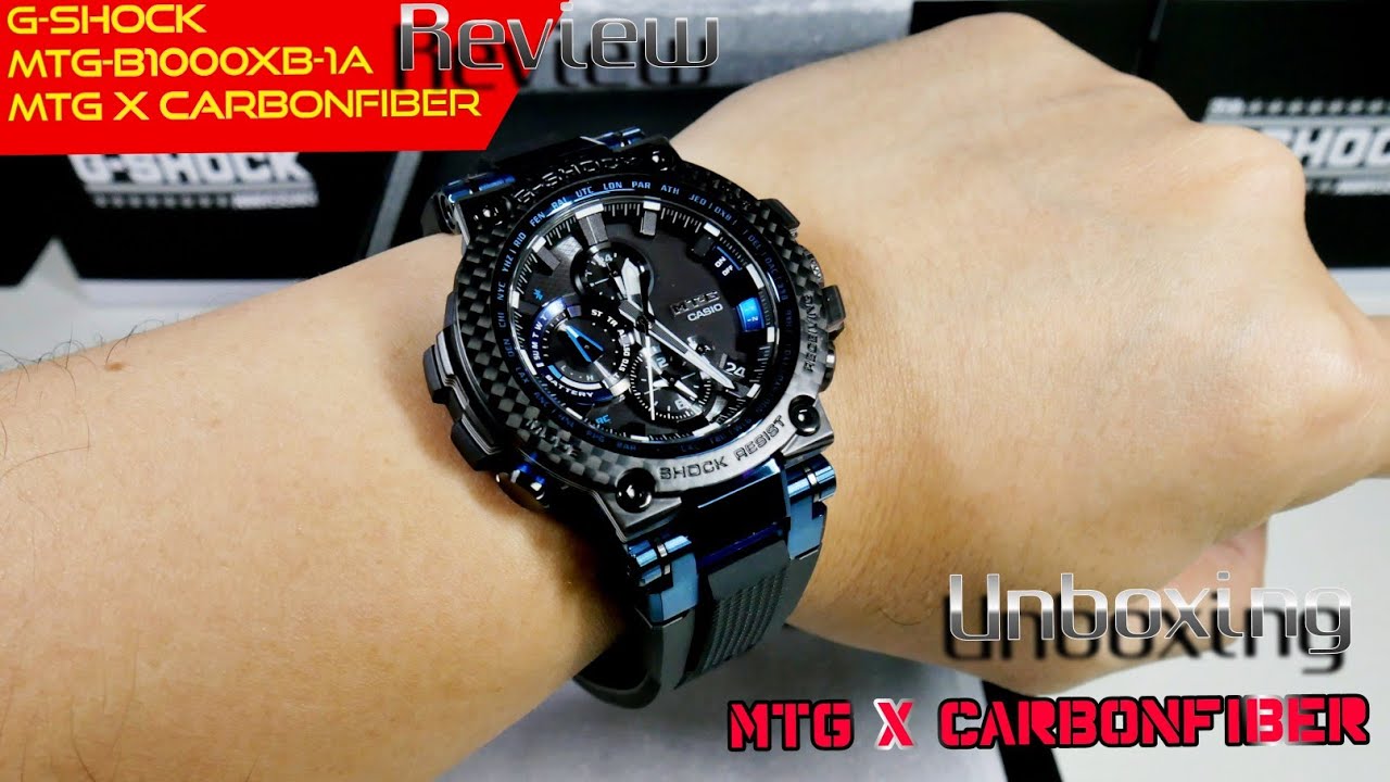 MTG-B1000XB (G-Shok MTG) MTG Carbon เรือนนี้ หล่อจัดปลัดบอก!!