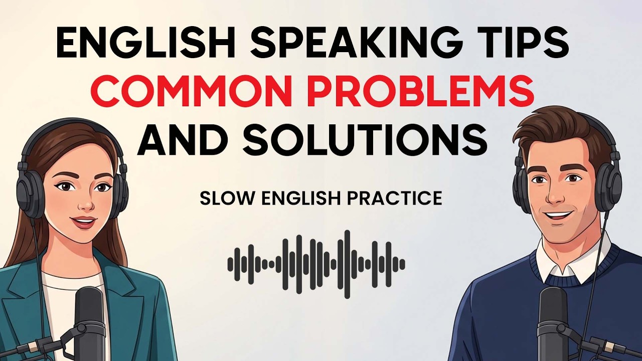 English speaking tips, common problems and solutions Speak Fluently & Confidently
