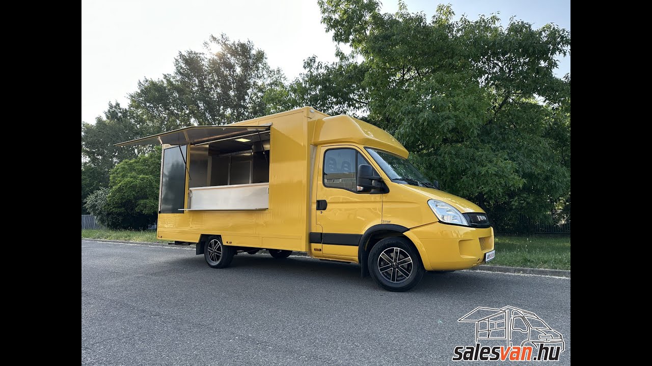 Iveco Daily Food Truck Büfékocsi GÁZ Berendezéses Kivitel SalesVan.hu-tól