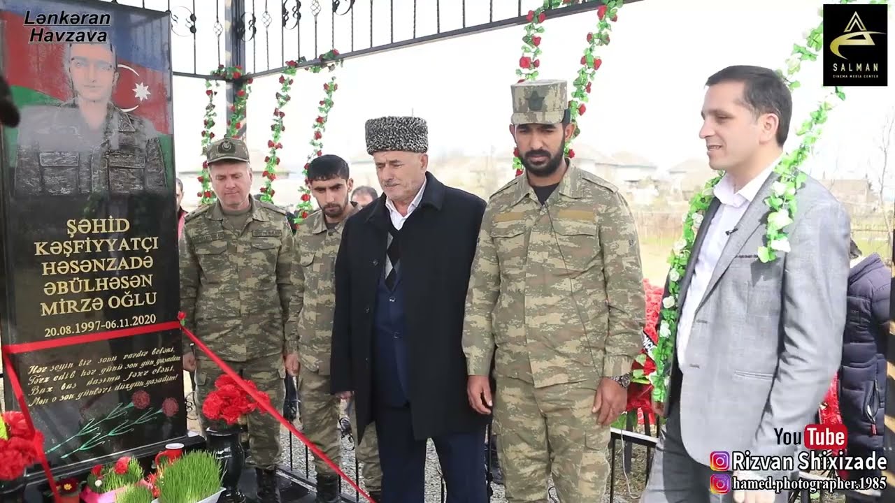Haqqi tapdanan sehid Hesenzade Ebulhesen Lenkeran Havzava