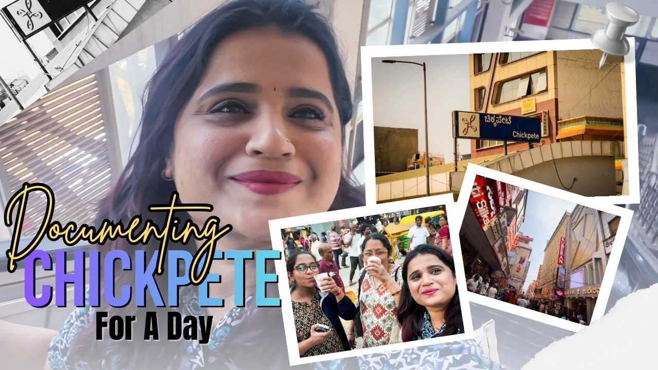 A Day in Chickpet | Market, Moments & More