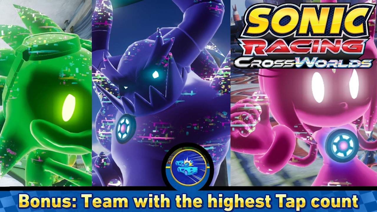 Group Tap (Race Park) - Sonic Racing CrossWorlds (Nintendo Switch, No Commentary)