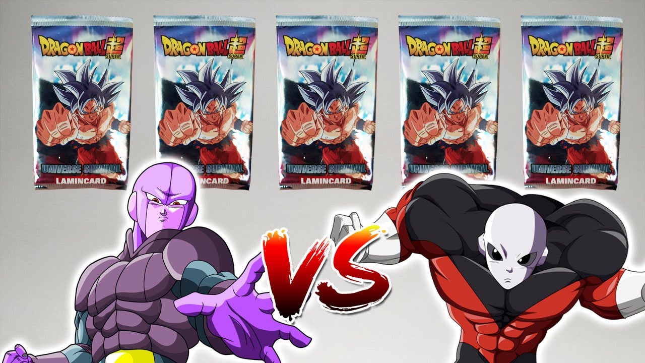 Simulación de batalla HIT vs JIREN | Lamincard DBS Universe Survival Diramix