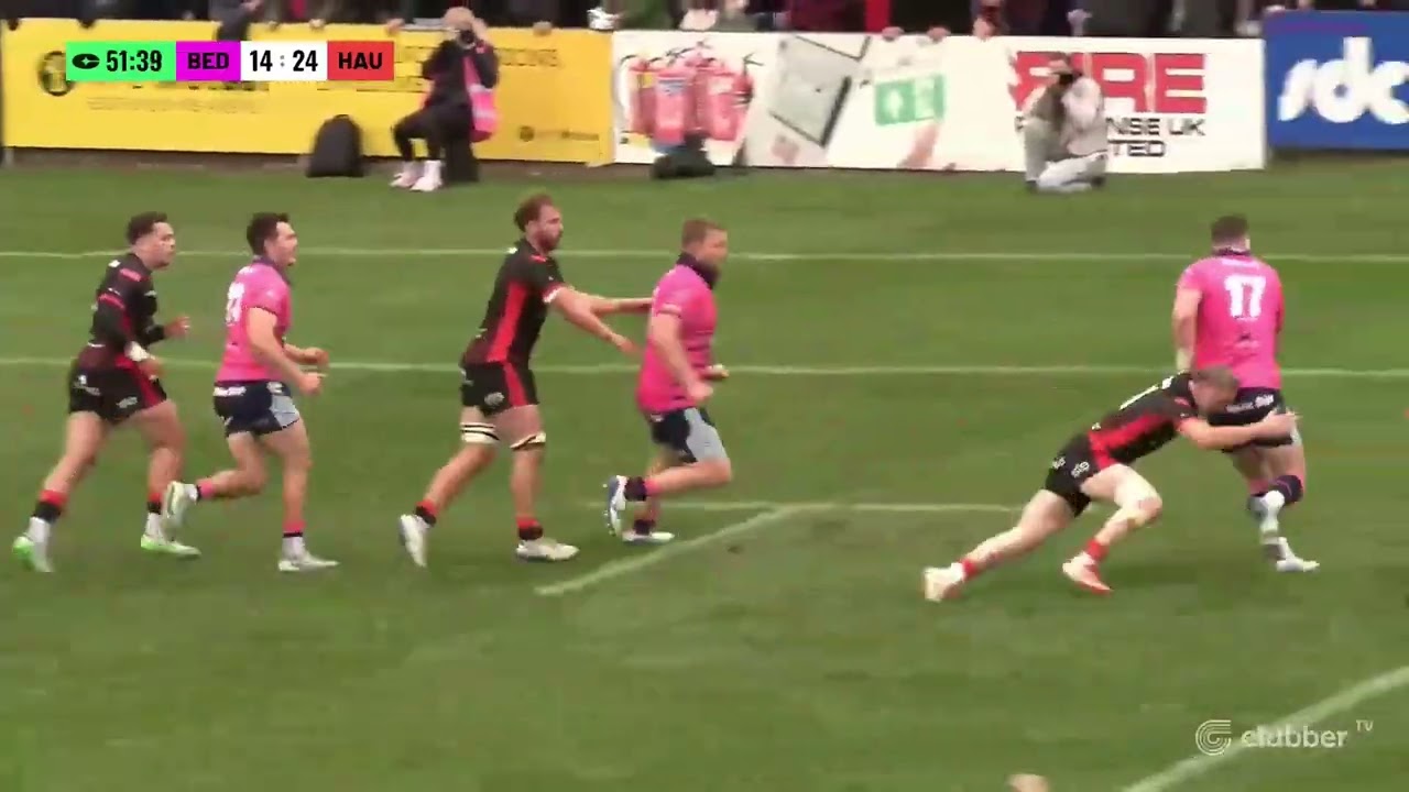 TRYlights - Bedford Blues 38 - 30 Hartpury University