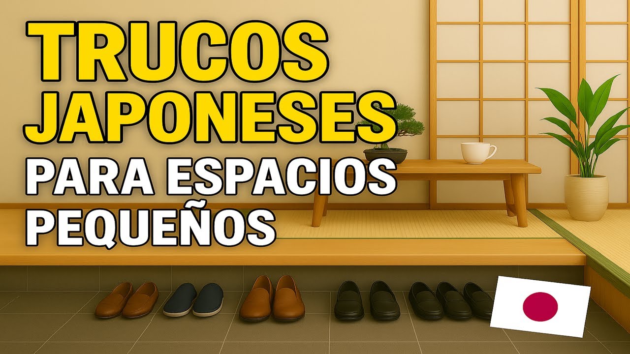 15 TRUCOS japoneses para ORDENAR espacios pequeños y vivir con CALMA