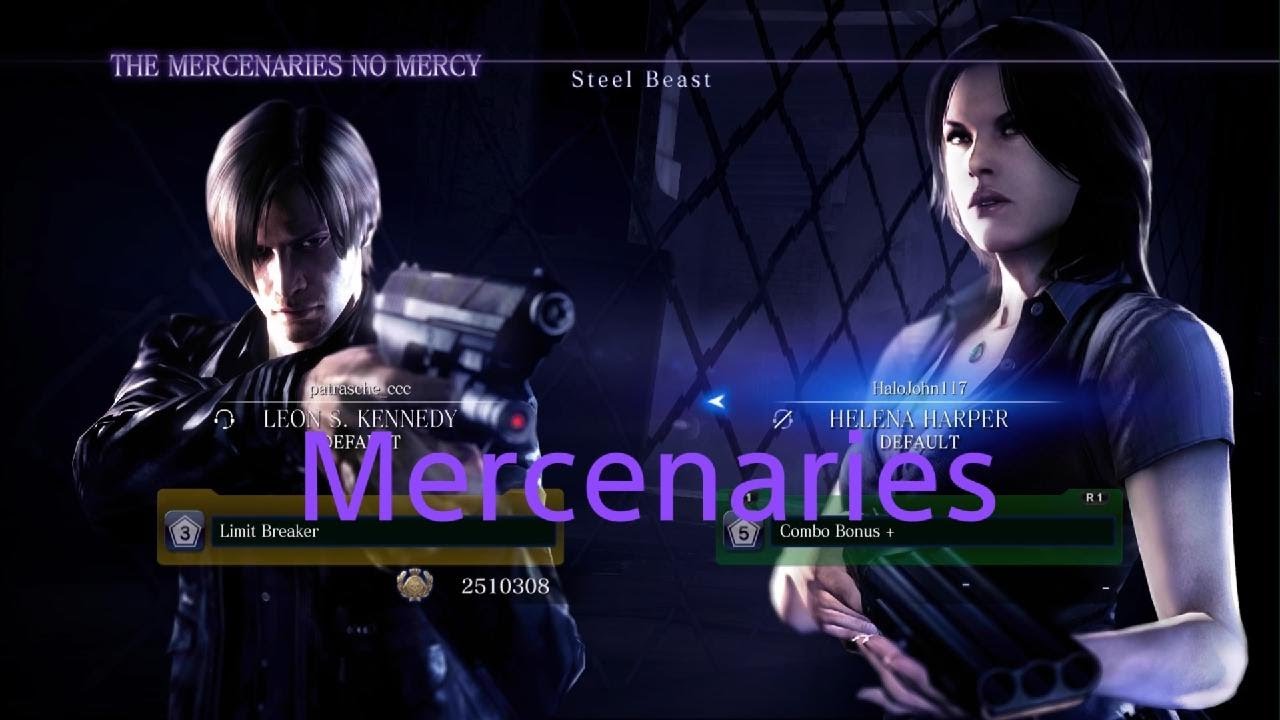 RESIDENT EVIL 6 Mercs