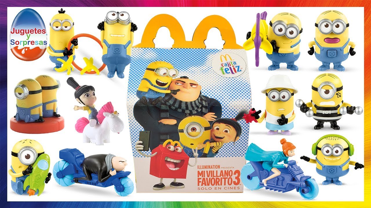 Cajita Feliz Mc Donald's de Mi Villano Favorito 3 - JuguetesYSorpresas