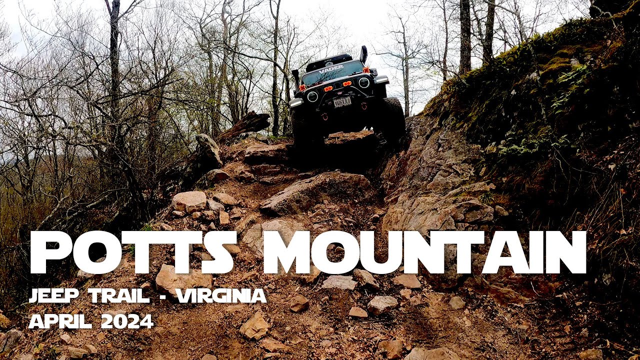 Potts Mountain Jeep Trail - How is this NOT a Badge of Honor!?