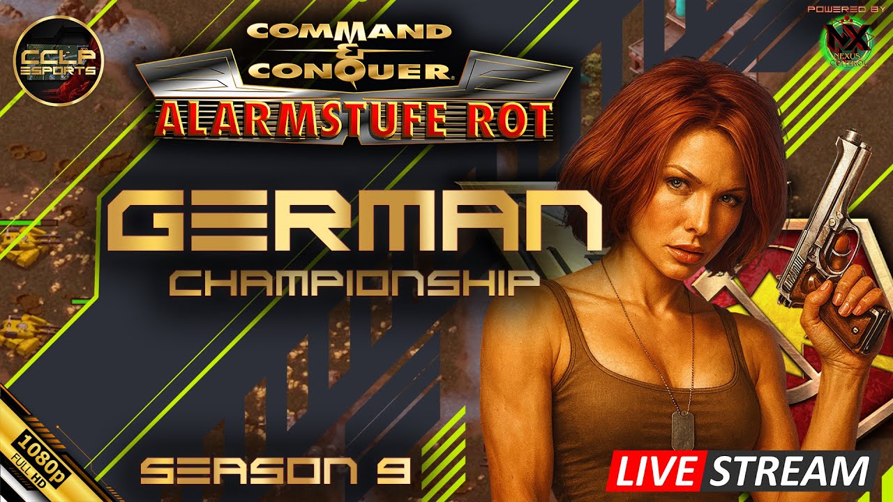 ⚔️ RETRO-GAMING: ⚔️ Command & Conquer Red Alert German Championship 2026 | Season 9 | 31. Spieltag