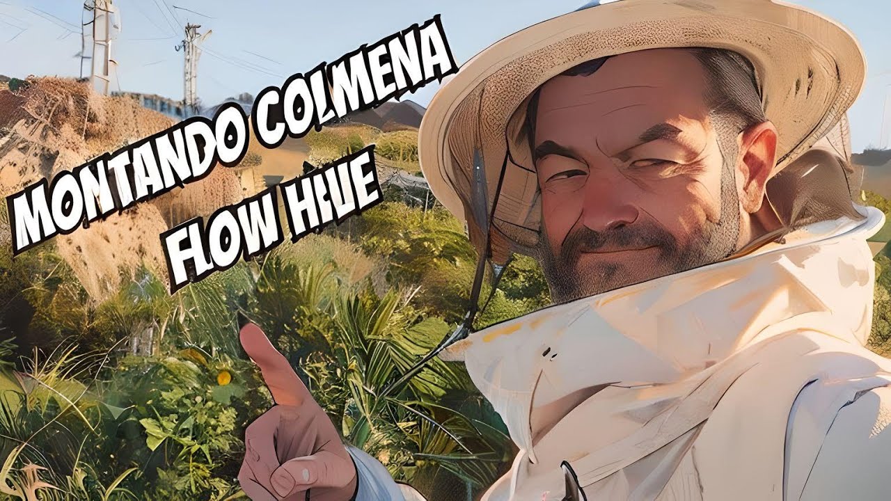 Montamos la Colmena Flow Hive y así va la colmena 1 año después....Espectacular!!!