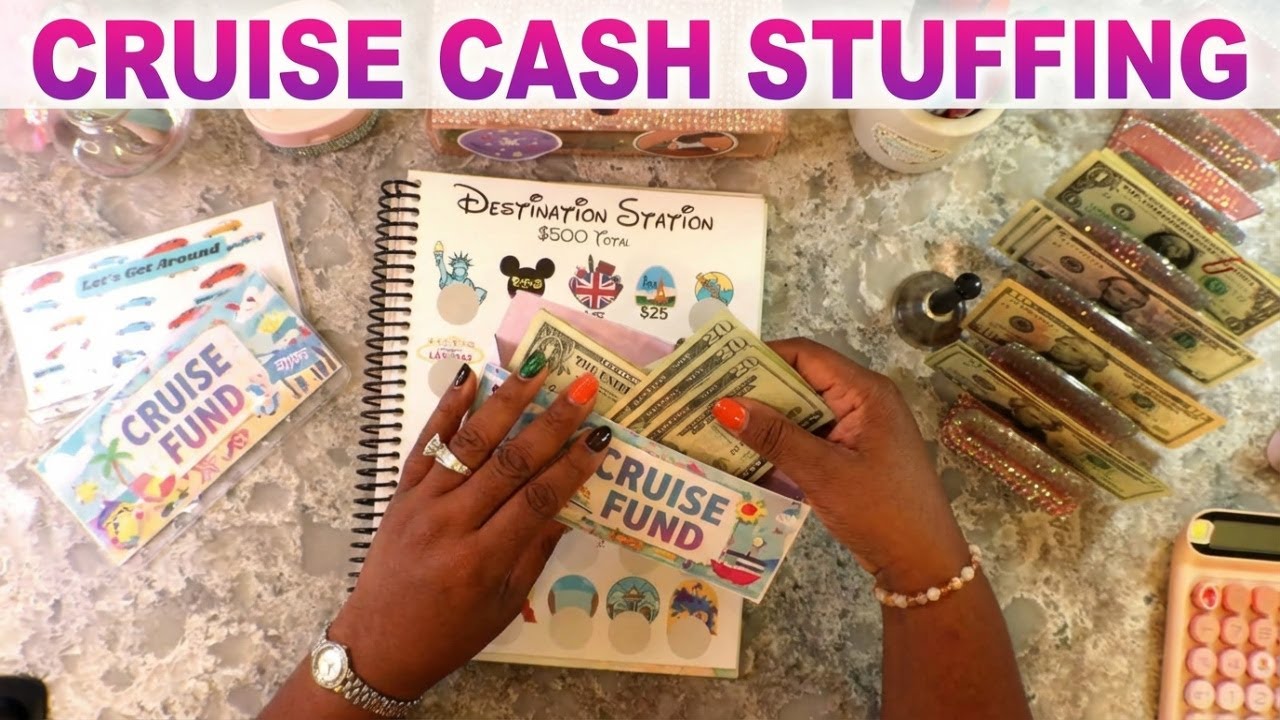 $350 CASH STUFFING | CRUISE SAVINGS | CASH ENVELOPE SYSTEM