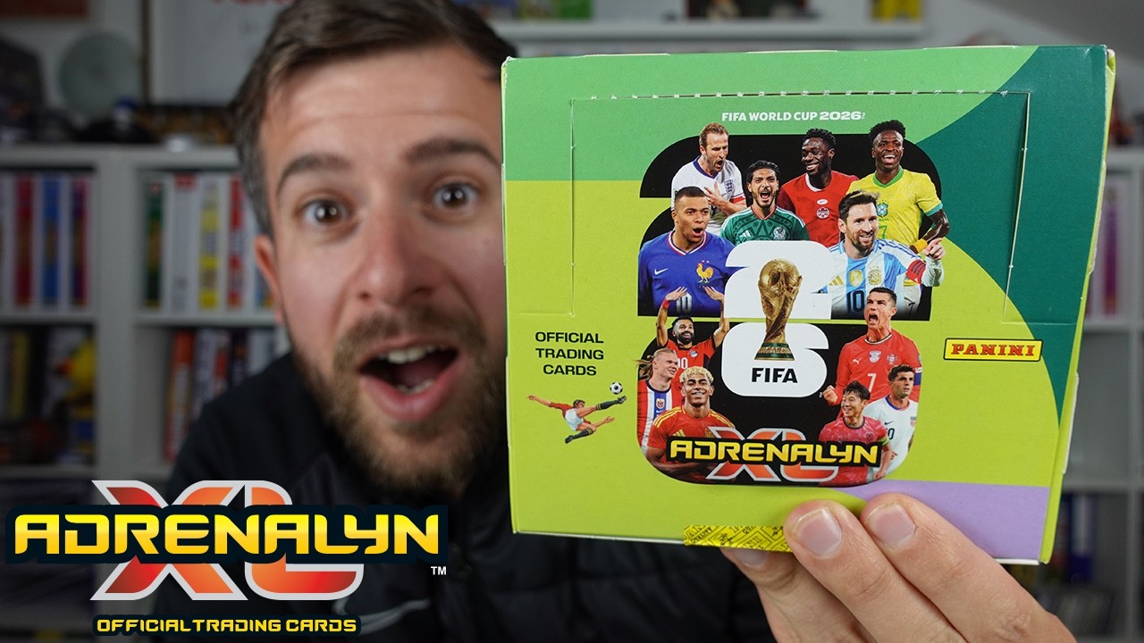 CAJA COMPLETA *24 SOBRES* ADRENALYN XL WORLD CUP 2026