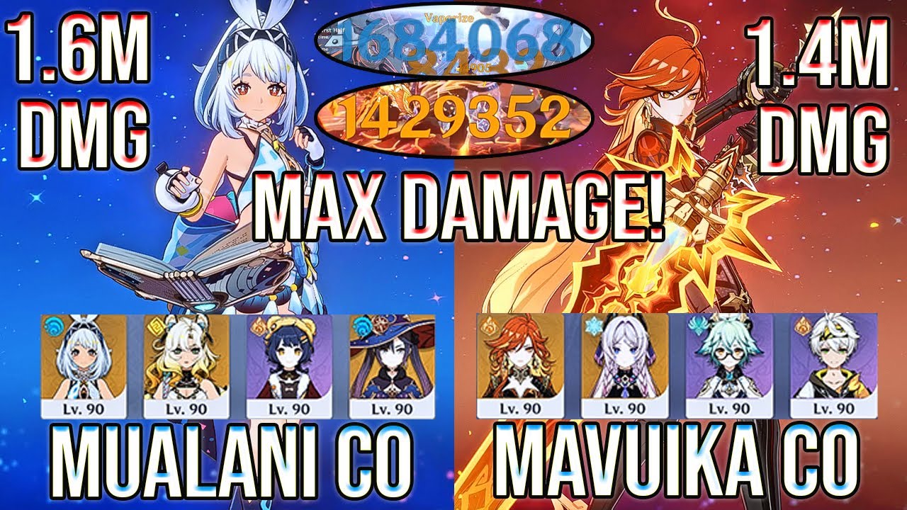🔥Mualani & Mavuika DESTROY Spiral Abyss 12 | Genshin Impact