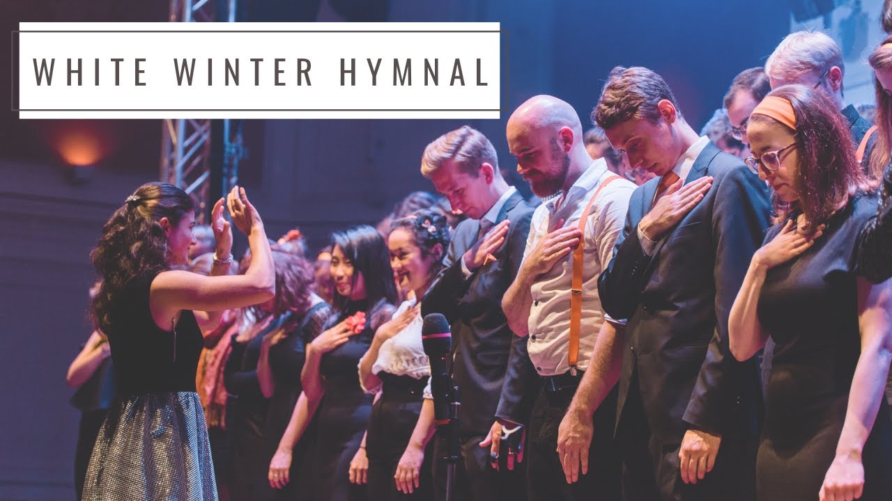 White Winter Hymnal - V.O.I.C.E POP CHOIR I Robin Pecknold (arr.Alan Billingsley)-PENTATONIX Version
