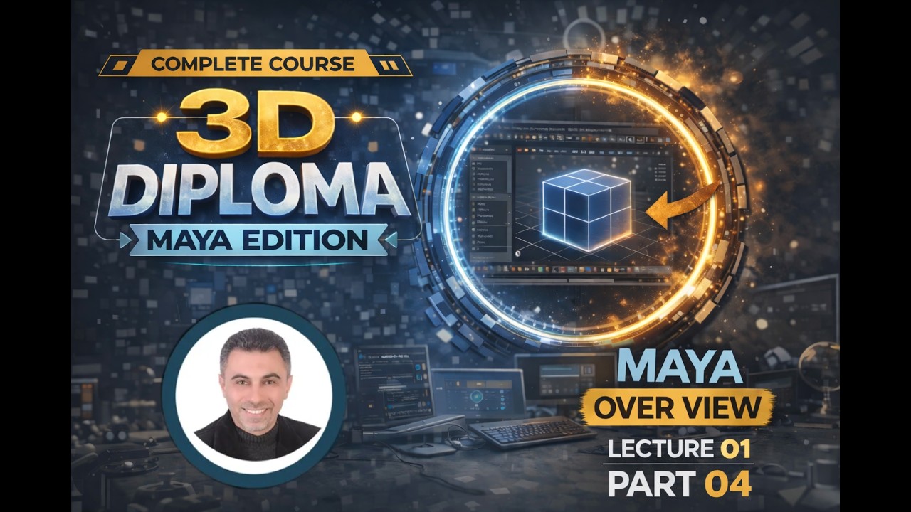 Lecture 01 Part 04 | Maya over view