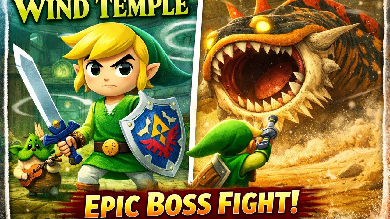 The Legend of Zelda: The Wind Waker – Wind Temple & Makar’s Destiny! (Part 18)