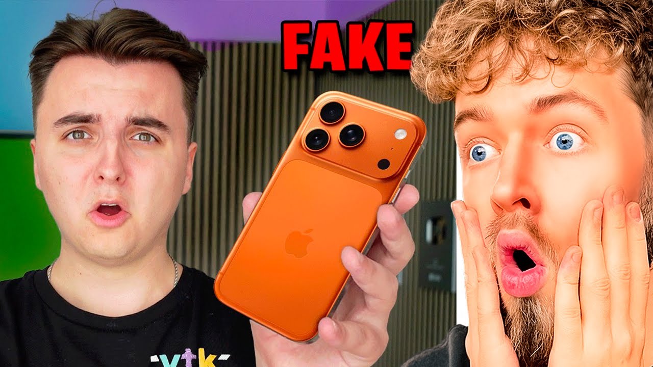 V&iacute;tek si Koupil Fale&scaron;n&yacute; IPhone 17 Pro Max a Tohle se Stalo...
