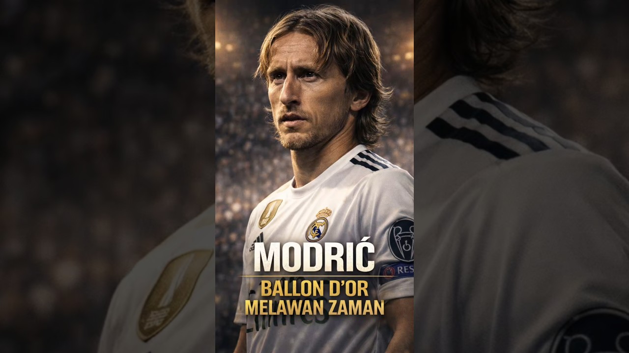 Luka Modrić &ndash; Ballon d&rsquo;Or yang Menghentikan Dominasi 👑 #realmadrid #madrid #cristianoronaldo