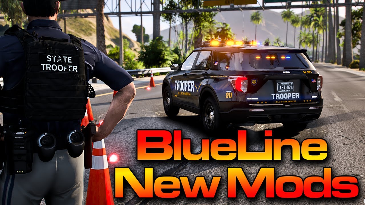 НОВЫЙ BlueLine Radio Scanner 3.0 Early Look и Prowler Radar AudioFX - LSPDFR