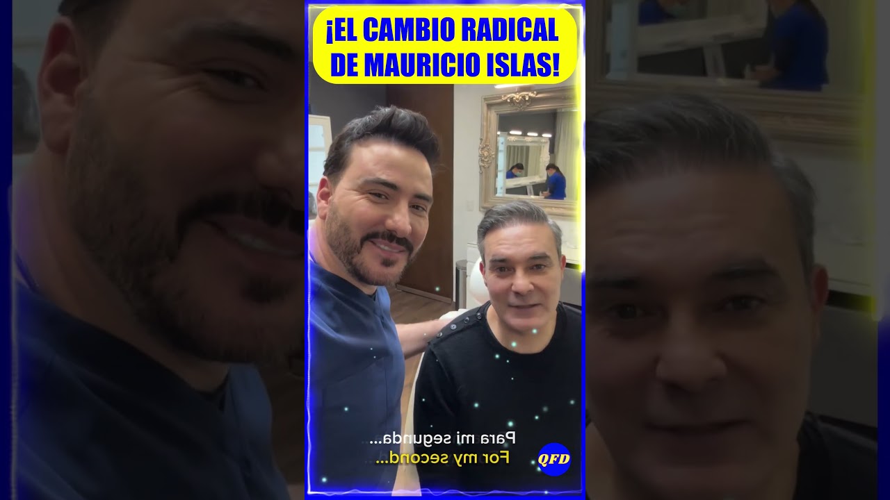 😲&iexcl;MAURICIO ISLAS SE REJUVENECE CON ARMONIZACI&Oacute;N FACIAL!