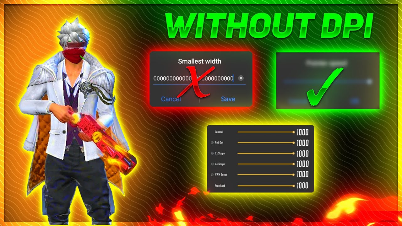 WITHOUT DPI - HOW TO INCREASE SENSITIVITY IN FREE FIRE || BEST NEW SENSITIVITY SETTING || mratulyt