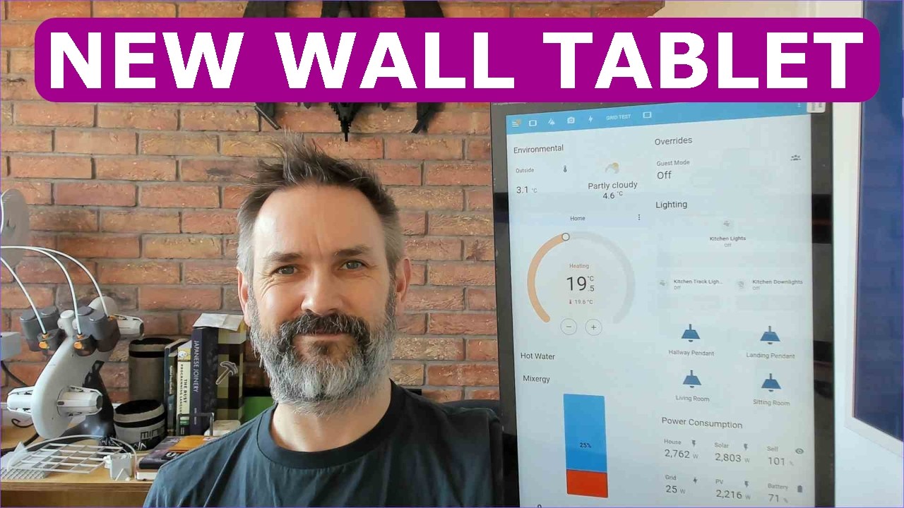 New Android Wall Tablet for Home Assistant - Unboxing and Powering Up
