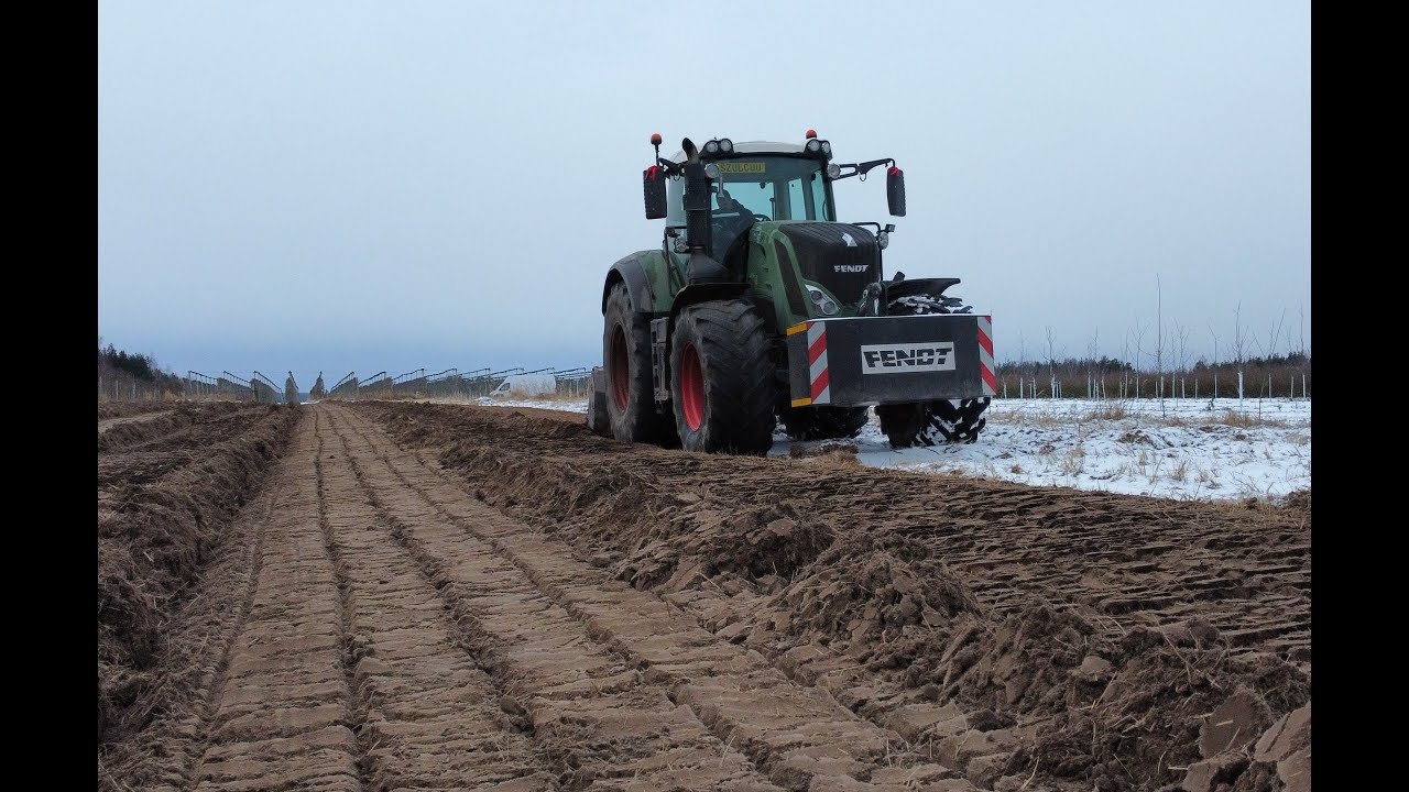 Mulczowanie #2 fendt 828 & faofar